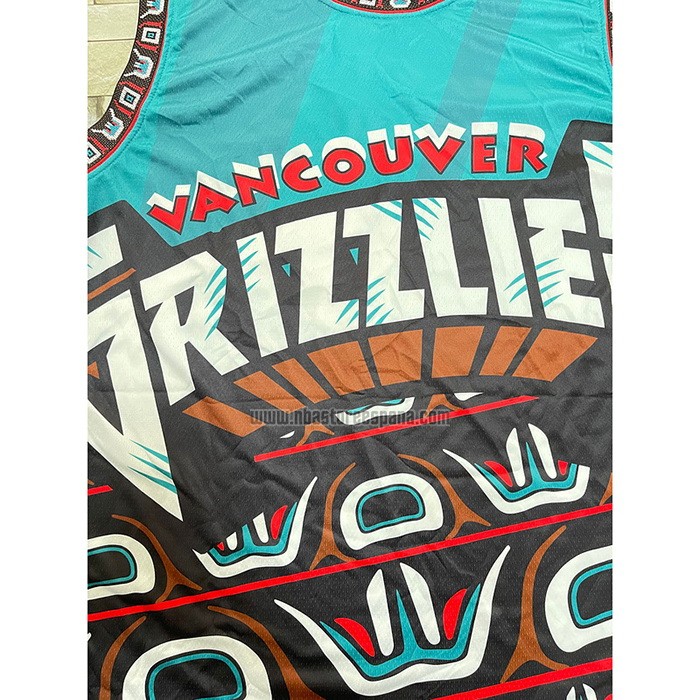 Camiseta Memphis Grizzlies Ja Morant NO 12 Mitchell & Ness Big Face Verde2